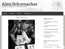Tablet Screenshot of alexschumacherart.com